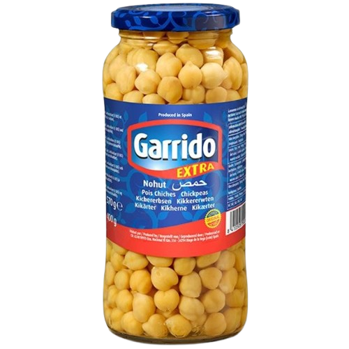 Garrido Extra Nohut / Kikherne 580g CAM - Papu- ja linssisäilykkeet - 2576 - 1