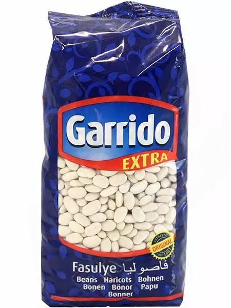 Garrido Extra Valkoiinen Papu 1kg - Kuivatut pavut - 14466 - 1