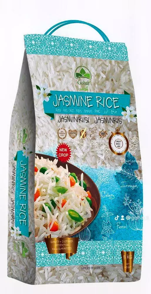 Gohar Jasmine Rice / Jasmiiniriisi 5kg - Jasmiiniriisi - 9776 - 1