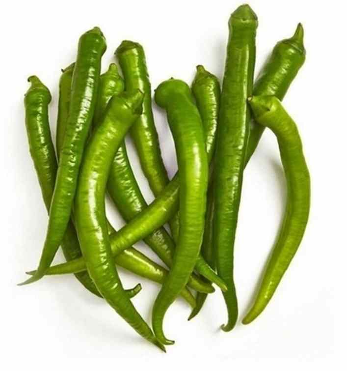 Green Cayenne Pepper / Vihreä chilipaprika - Paprikat,Chilit - 8376 - 1