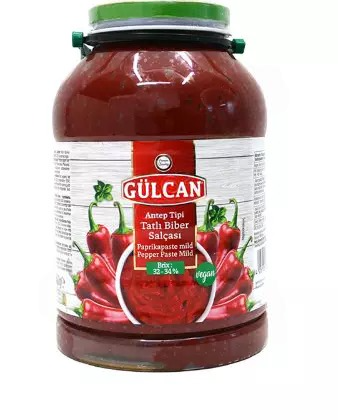 Gulcan Biber Salcasi Tatli / Paprikatahna mieto 4300g PET - Tomaatti- ja paprikasäilykkeet - 15926 - 1