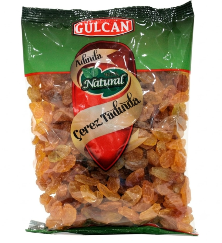 Gulcan Jumbo Rosinen / Kuivattu rusina 250g - Kuivatut hedelmät - 11056 - 1