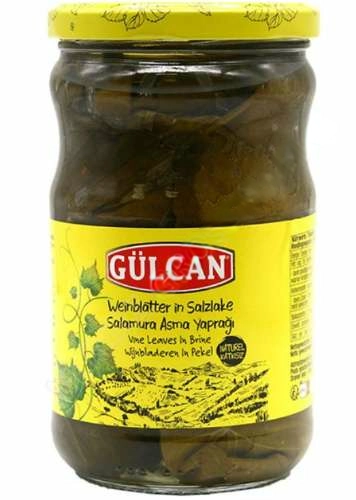 Gulcan Salamura Asma Yapragi / Viininlehtiä suolavedessä 650g CAM - Vihannessäilykkeet - 16326 - 1