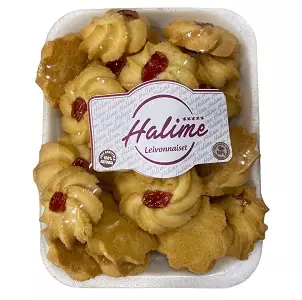 Halime Keksi Menkse Recelli 250g - Täytekeksit ja vohvelit - 3036 - 1