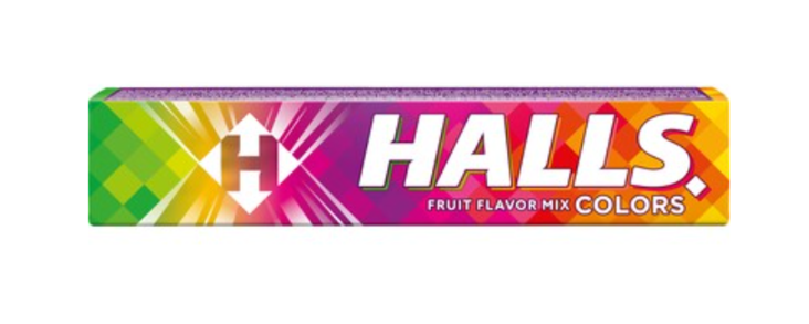 Halls Colors Pastillit 33,5g - Irtomakeiset - 19826 - 1