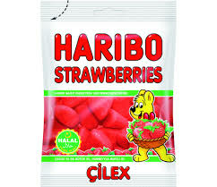 Haribo Strawberry Karkkipussi 80g - Irtomakeiset - 3116 - 1