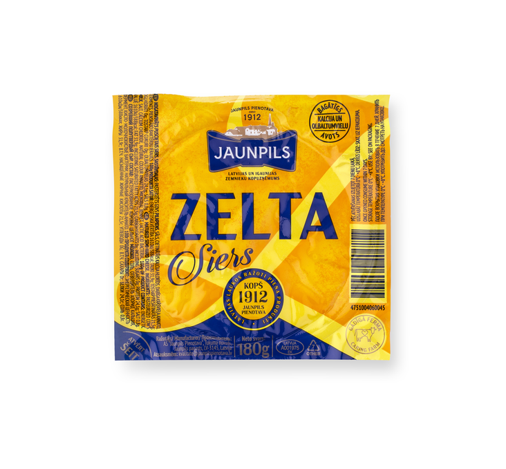 Jaunpils Zelta Cheese/ Juusto 180g - Lampaanjuusto - 19926 - 1