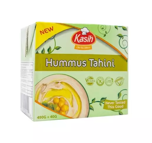 Kasih Hummus Tahini/ Kikhernepyree 510g - Papu- ja linssisäilykkeet - 14566 - 1