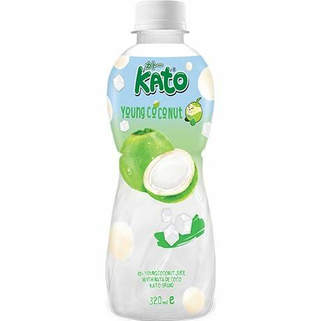 Kato Coconut Juice with Nata De Coco / Kookosmehu kookoshyytelöillä 320ml PET - Juomat - 10576 - 1