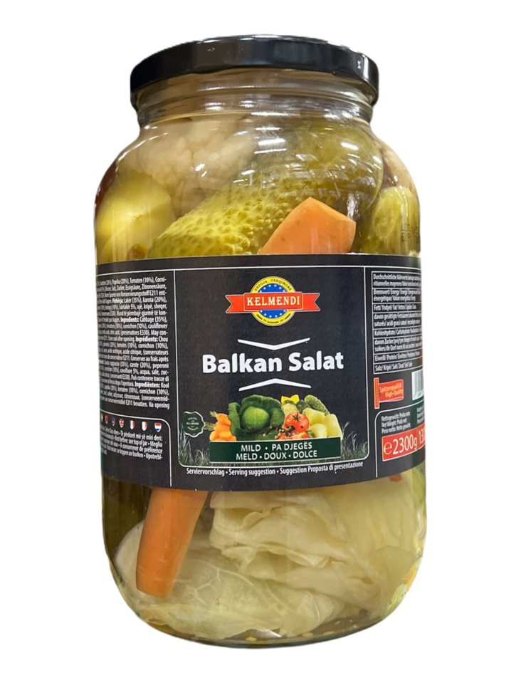 Kelmendi Balkan Salat 2,5kg CAM - Vihannessäilykkeet - 3326 - 1