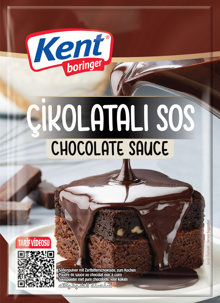 KentBor Chocolate Sauce/ Suklaakastike 125g - Sokerit ja makeutus - 19186 - 1