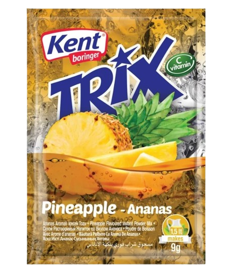 KentBor Trix Pineapple Powder Drink/ Juomajauhe 9g - Juomajauheet - 20966 - 1