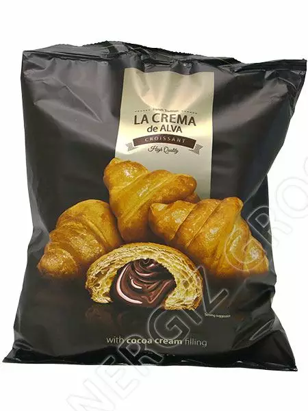 La Crema Croissant With Cocoa Cream Filling / Croisantti suklaatäytteellä 210g - Täytekeksit ja vohvelit - 11406 - 1