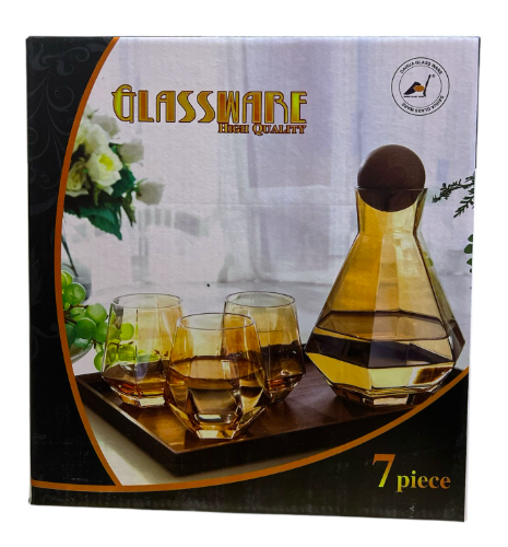 Lasi kannu setti 1114B - Astiat ja aterimet - 16496 - 1