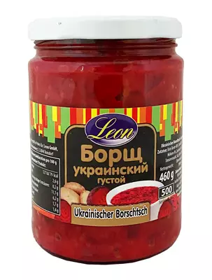Leon Ukrainalainen Borsch Keitto 500ml - Vihannessäilykkeet - 10386 - 1