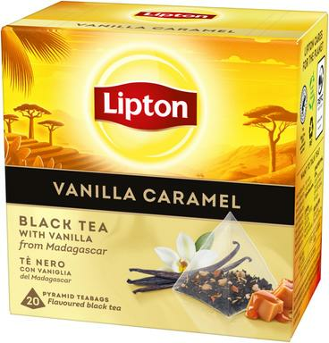Lipton Black Tea with Vanilla Caramel Musta tee 20ps 34g - Musta tee - 17366 - 1