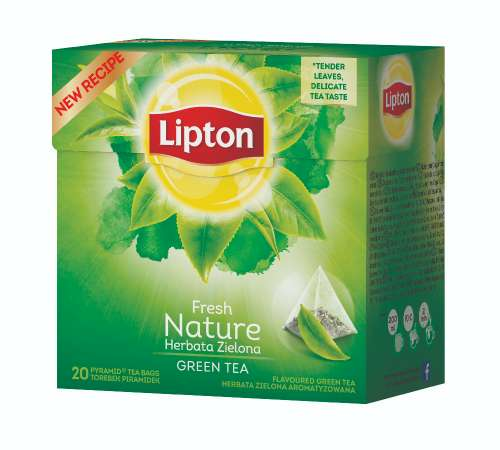 Lipton Green Taa Fresh Nature Pyramidi Vihreä tee 20ps 36g - Vihreä tee - 13546 - 1