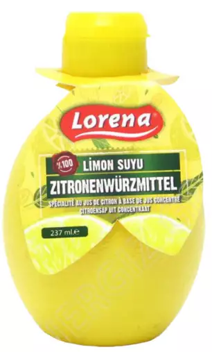 Lorena Limon Suyu Sitruunamehu 237ml PET - Salaattikastikkeet - 15636 - 1