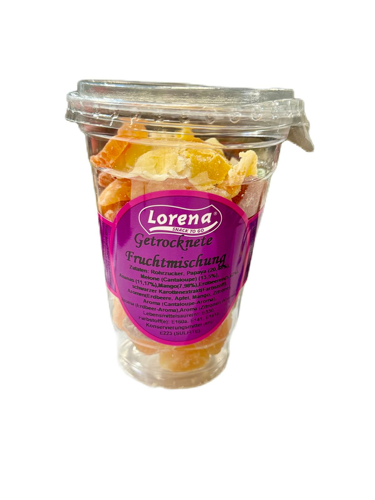 Lorena To Go Kuivattu Hedelmäsekoitus Kuppi 200g - Kuivatut hedelmät - 17846 - 1