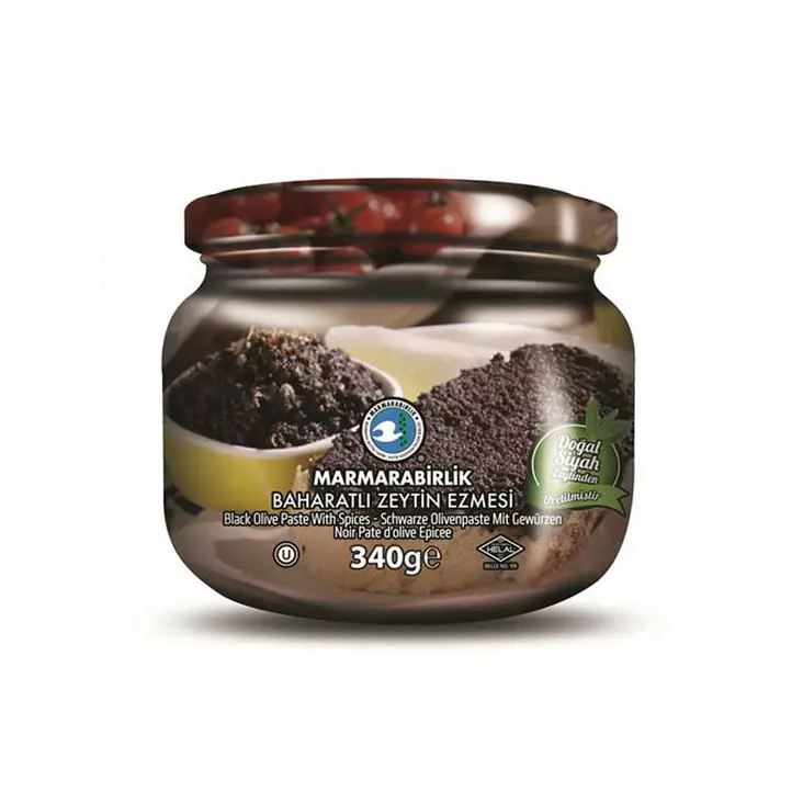 MB Sade Zeytin Ezmesi / Musta oliivi murska 340g - Oliivisäilykkeet - 5986 - 1