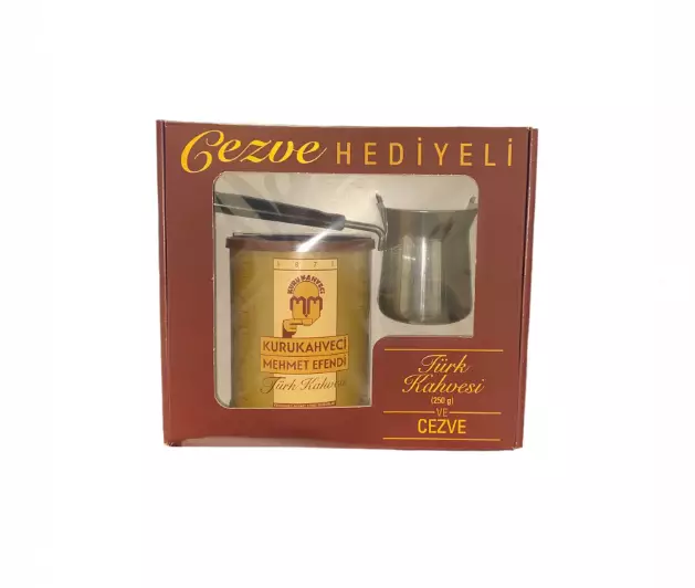 Kurukahveci Mehmet Efendi Turkkilainen kahvisetti 250g - Kahvit - 12036 - 1
