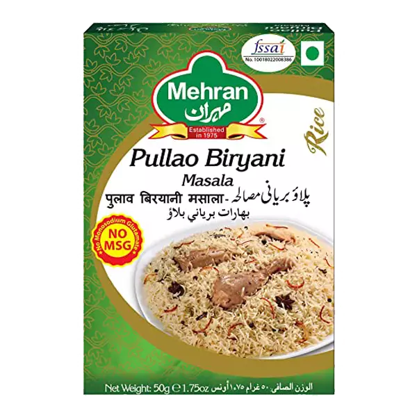 Mehran Pullao Biryani Masala Mausteseos 100g - Maustesekoitukset - 8236 - 1