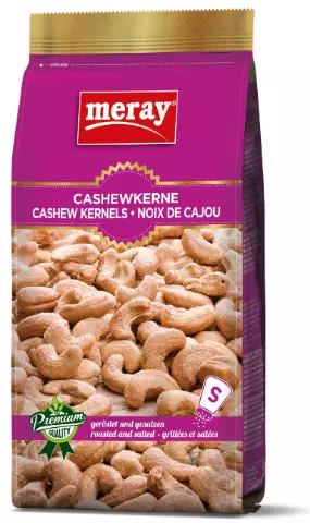 Meray Kaju Kavrulmus&Tuzlu / Paahdetut&suolatut cashewpähkinät 300g - Pähkinät - 3816 - 1