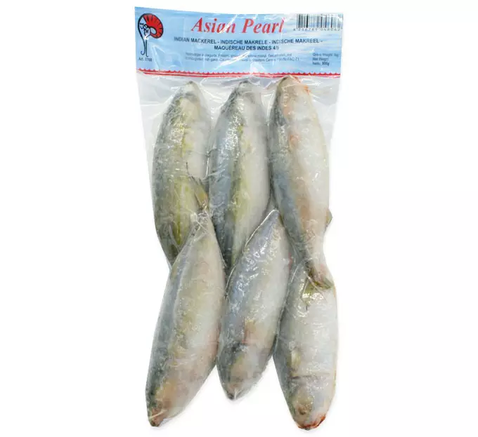 Mooijer India Mackerel Raw Whole / Makrilli 4/6 1kg 3768 - Pakastekalat - 11906 - 1
