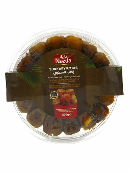 Nazila Sukkary Rotab Dates/ Taateli 500g - Kuivatut hedelmät - 18936 - 1