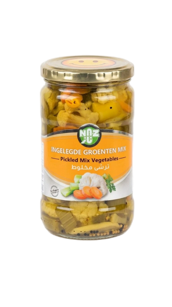 Naz Pickle Mix Vegetables / Marinoidut vihannekset 720g CAM - Vihannessäilykkeet - 19586 - 1