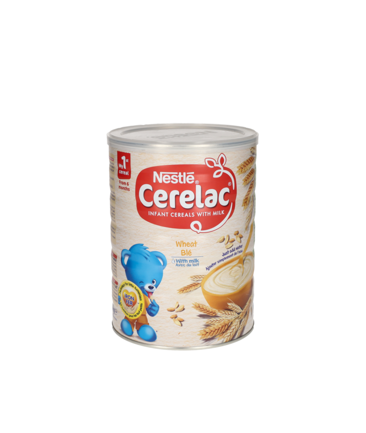 Nestle Cerelac Wheat With Milk / Vehnäpuuro maidolla 1kg - Sokerit ja makeutus - 12206 - 1