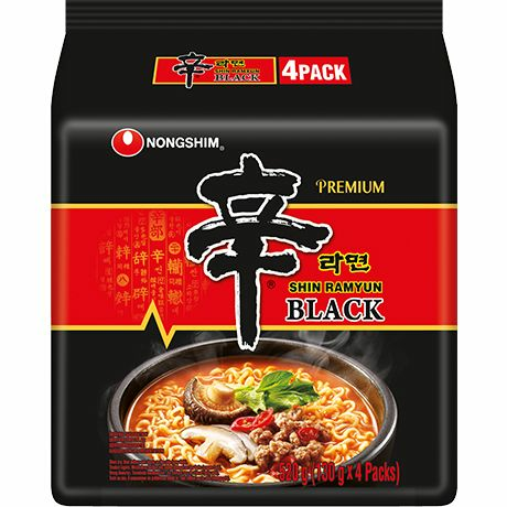 Nongshim Shin Ramyun Black Pikanuudelit 4x130g - Nuudelit - 12306 - 1
