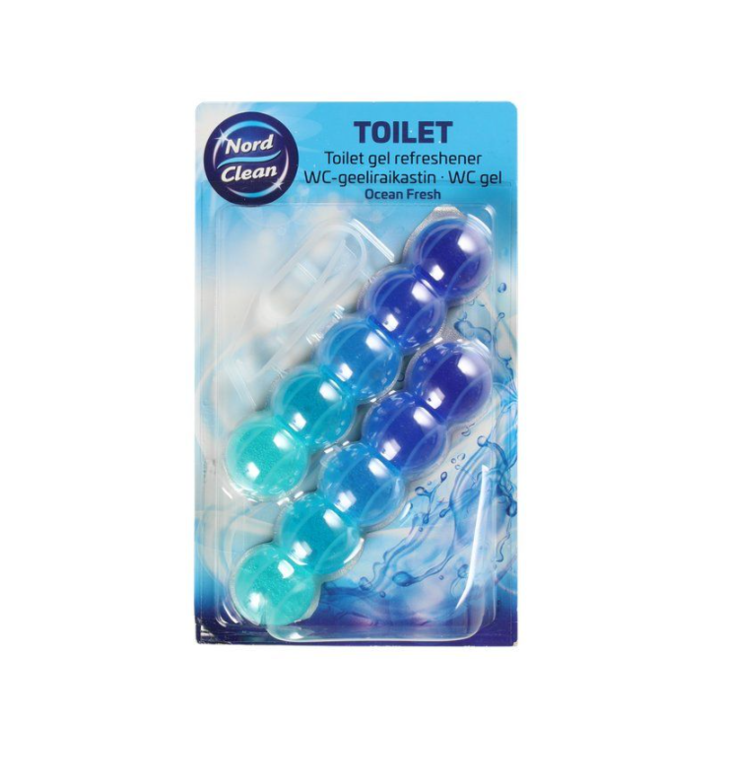 Nord Clean WC-raikastin Ocean Fresh 2 x 35 g - Ilmanraikastimet - 16456 - 1