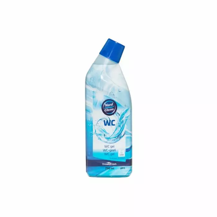 Nord Clean WC Geeli Ocean fresh 750ml - Kylpyhuoneen ja wc:n puhdistusaineet - 14326 - 1