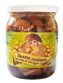 Ot Marusi Nameko Salted Muhrooms / Suolatu Nameko- sieni 530g CAM - Sienisäilykkeet - 16666 - 1