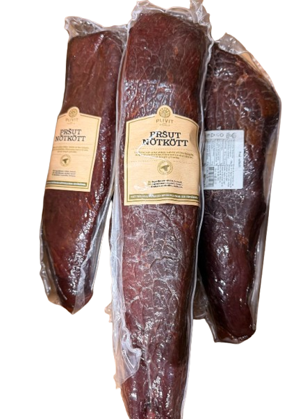 Plivit Beef Prosciutto/ Kuivattu Naudanliha kg - Nauta leikkeleet ja makkarat - 21446 - 1