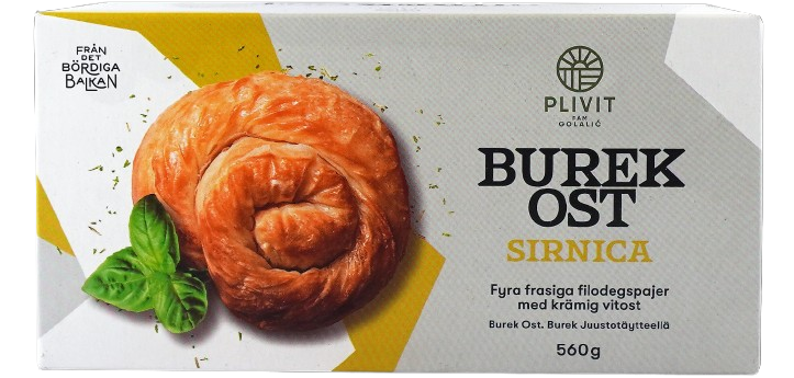 Plivit Burek OST Juustotäytteellä 560g - Börek - 20076 - 1