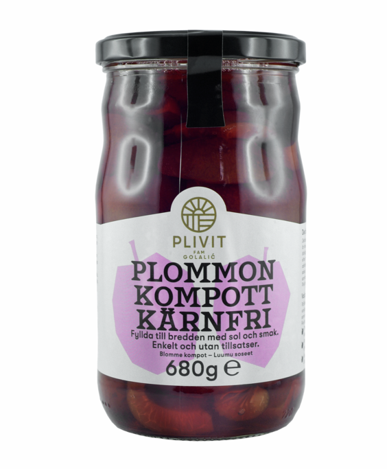 Plivit Plommonmos/ Luumuhillo 680g CAM - Hillot - 16656 - 1