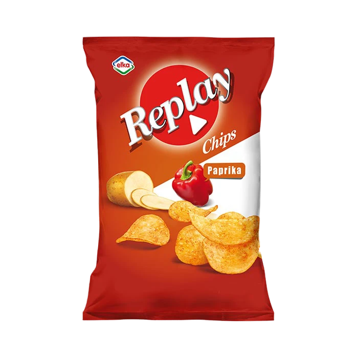 Replay Chips Paprika/ Sipsi 75g - Sipsit - 18696 - 1