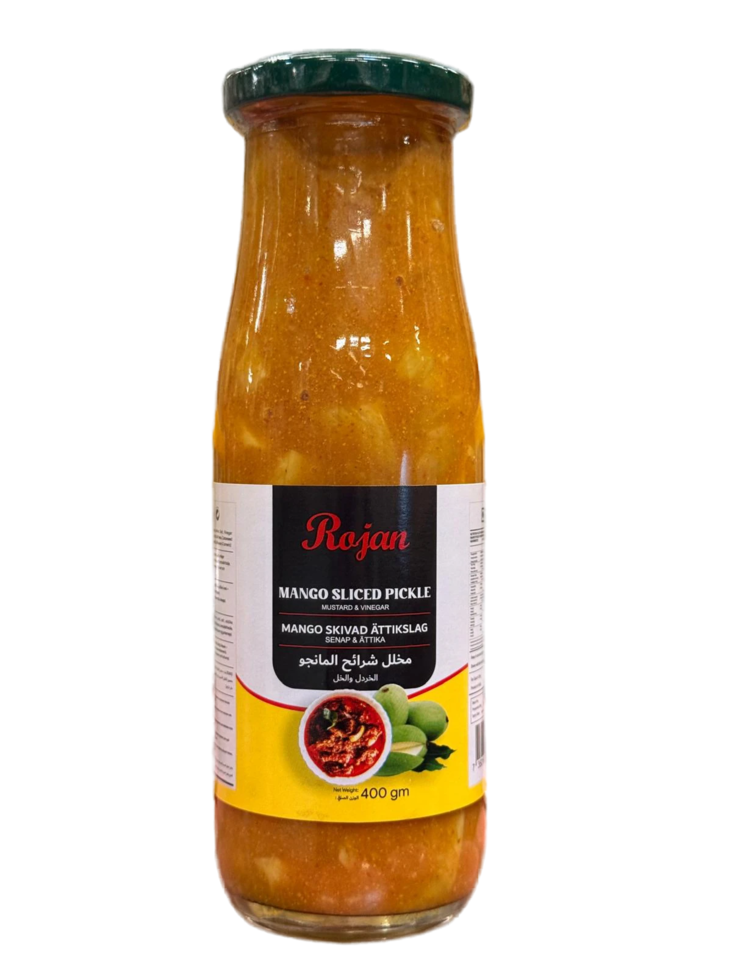 Rojan Mango Pickle (MILD) / Mangosäilyke 400g CAM - Hedelmäsäilykkeet - 18266 - 1