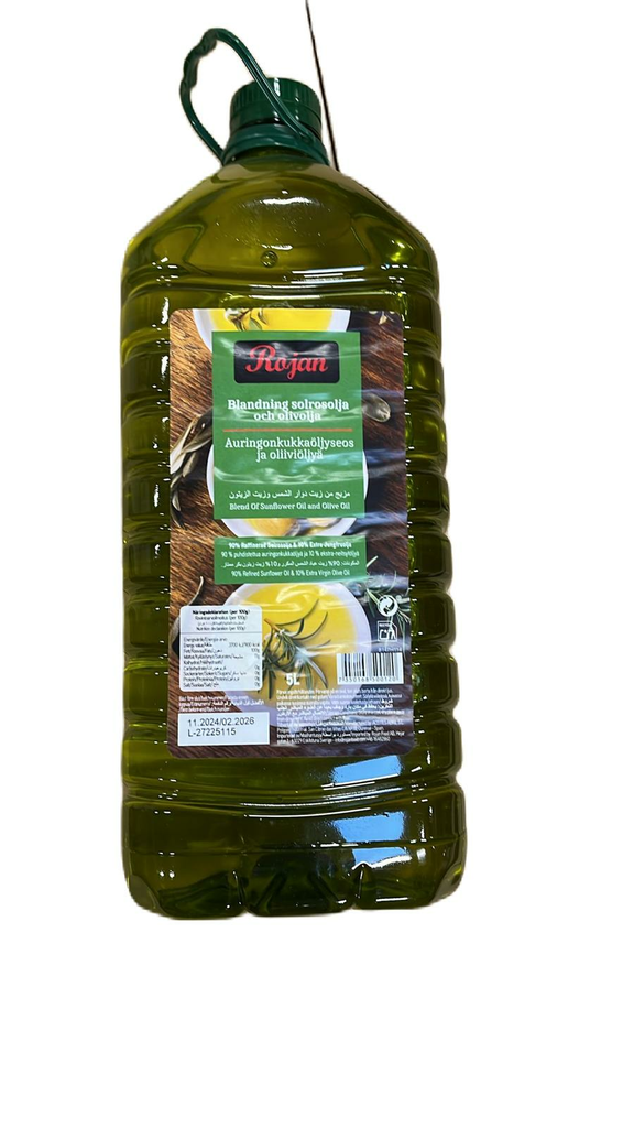 Rojan Olive Oil/ Oliiviöljy 5L PET - Oliiviöljyt - 16526 - 1