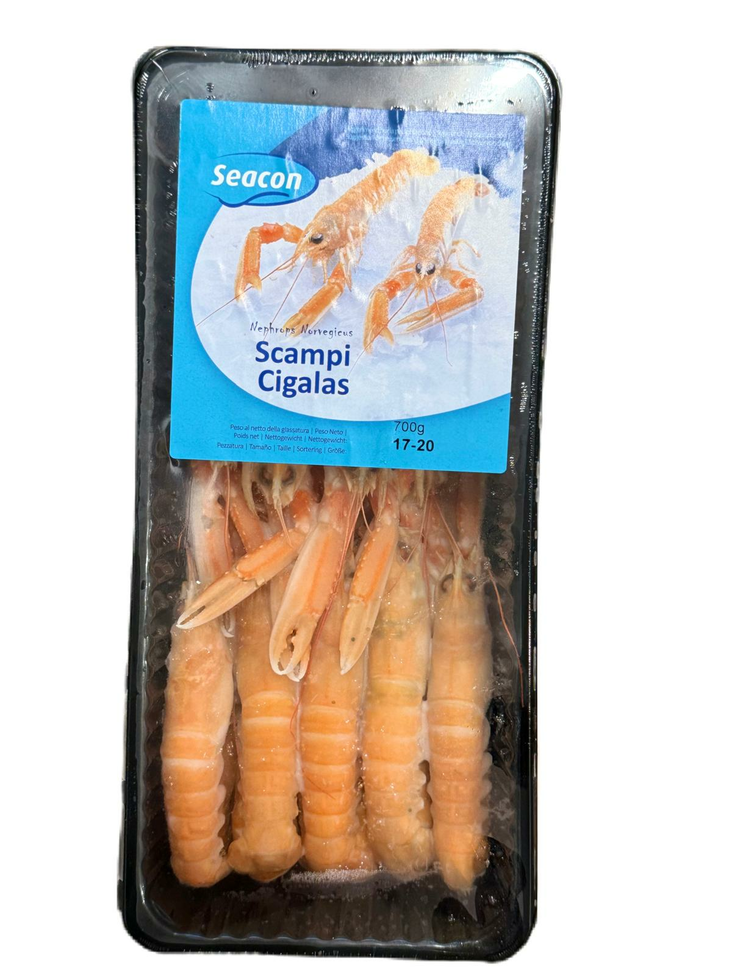 Seacon Scampi 17-20p 70%/ Scampi 700g - Pakasteäyriäiset - 18226 - 1