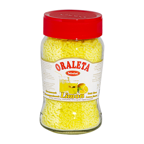 Sebahat Oraleta Lemon Instant Drink/ Sitruuna Juomajauhe 220g - Juomajauheet - 16746 - 1