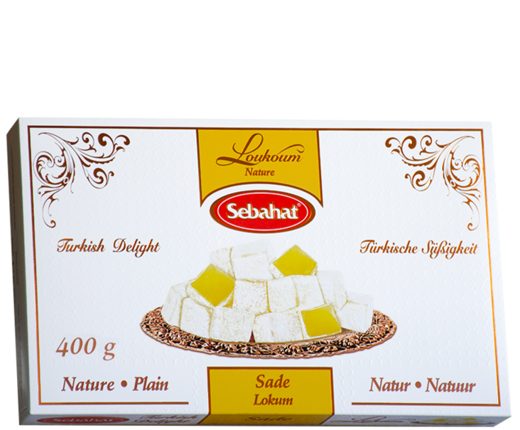 Sebahat Turkish Delight Plan / Perinteinen lokum 400g - Turkish Delight & Halvat - 16706 - 1