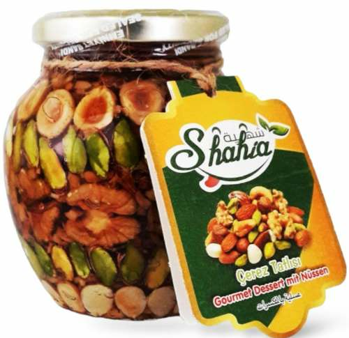 SHAHIA HONEY WITH NUTS 12X420GR - Hunajasiirapit - 15656 - 1