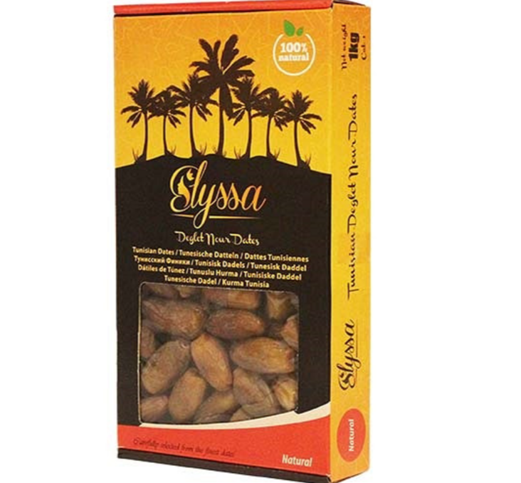 Slyssa Tunisian Dates/ Taateli 1kg - Kuivatut hedelmät - 14126 - 1