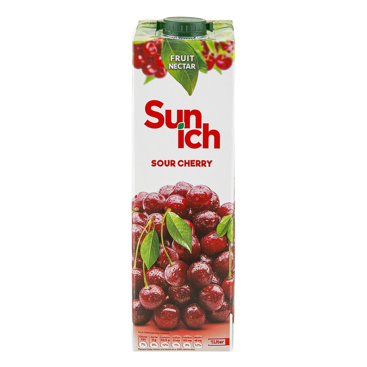 Sunich Visne suyu / Kirsikka mehu 1L - Mehut ja nektarit - 4646 - 1