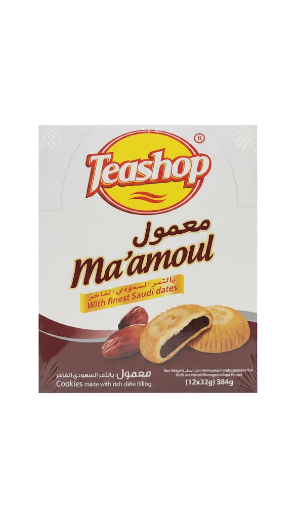 Teashop Maamoul/ Taateli täytekeksi 12x32g 384g - Täytekeksit ja vohvelit - 4726 - 1