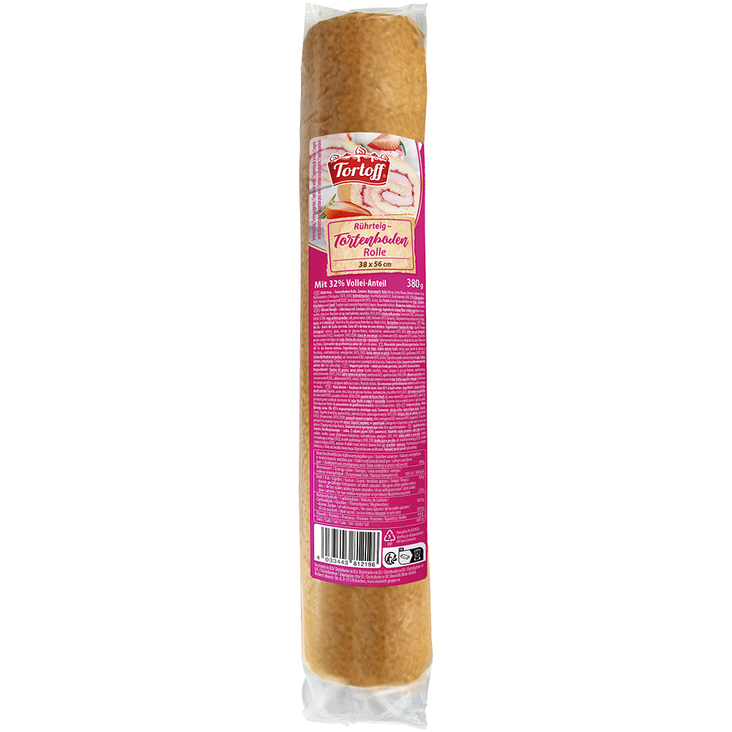 Tortoff Cake base roll/ Kakkupohjarulla 380g - Valmistaikinat - 20756 - 1