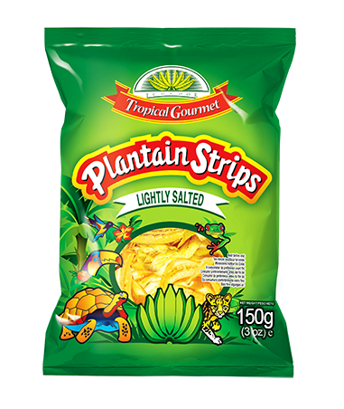 Tropical Gourmet Suolattu Kuivattu Banaanisipsi 150g - Sipsit - 16166 - 1